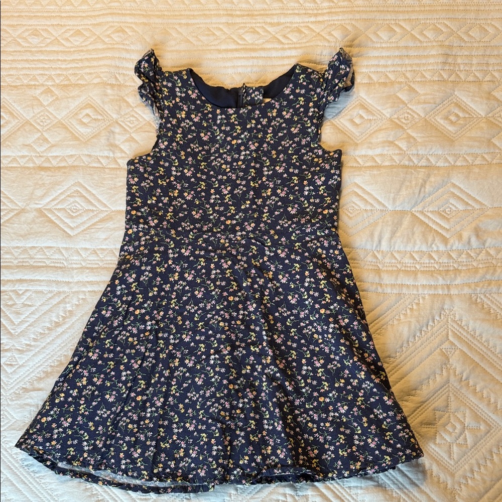 GAP Kids Navy Floral Dress